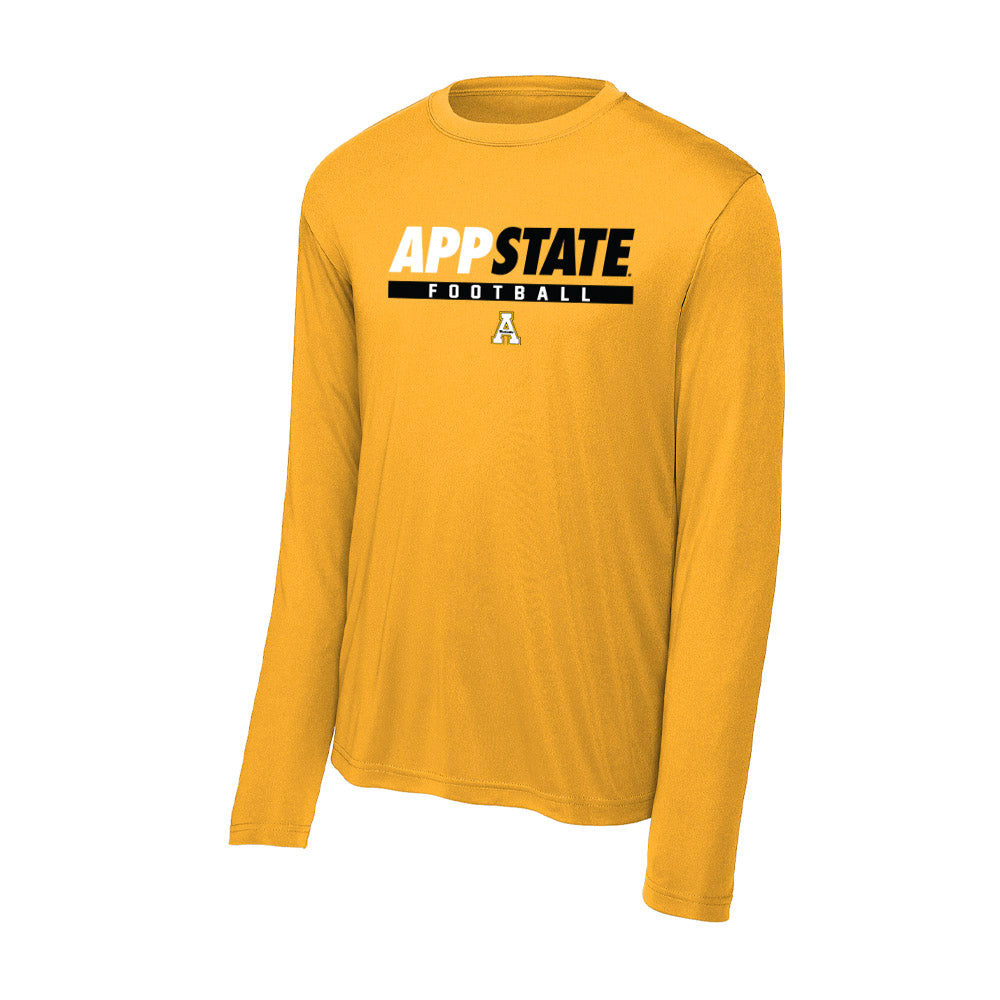App State - NCAA Football : Keshawn Thomas - Activewear Long Sleeve T-Shirt-0