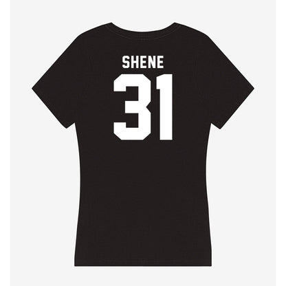 UW Green Bay - NCAA Men's Soccer : Carson Shene - Women's V-Neck T-Shirt-1