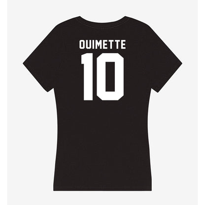 UW Green Bay - NCAA Women's Basketball : Julianna Ouimette - Women's V-Neck T-Shirt-1