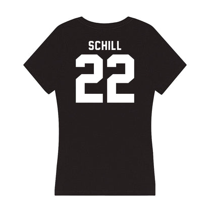 UW Green Bay - NCAA Softball : Ava Schill - Women's V-Neck T-Shirt-1