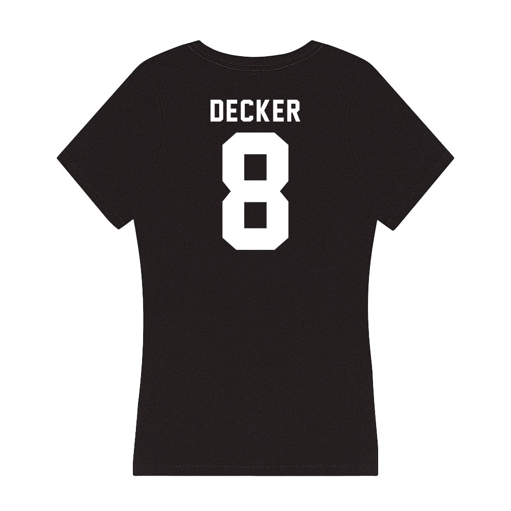 UW Green Bay - NCAA Women's Soccer : Veronica Decker - Women's V-Neck T-Shirt-1