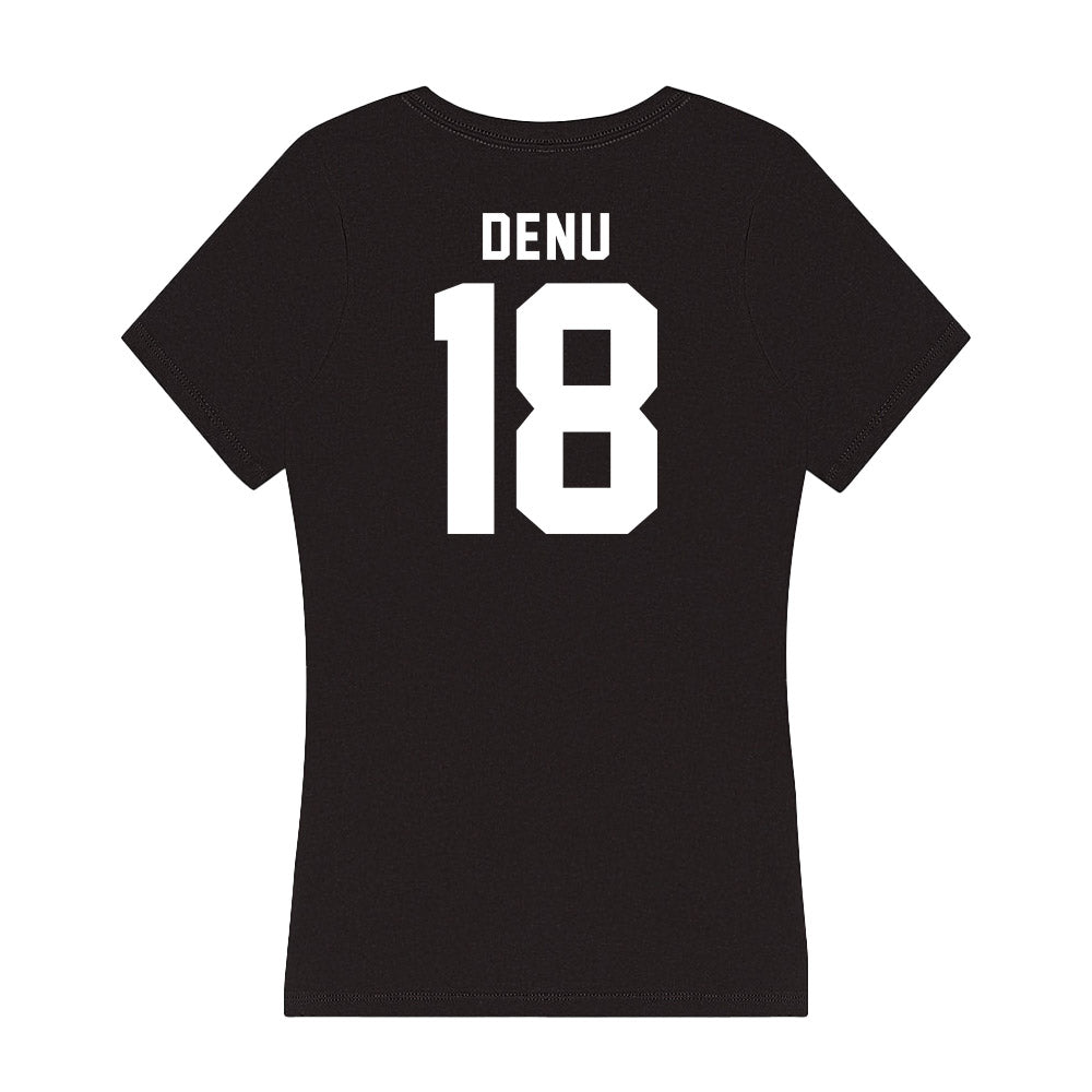 UW Green Bay - NCAA Men's Soccer : Baylor Denu - Women's V-Neck T-Shirt-1