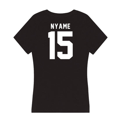 UW Green Bay - NCAA Men's Soccer : Dennis Nyame - Women's V-Neck T-Shirt-1