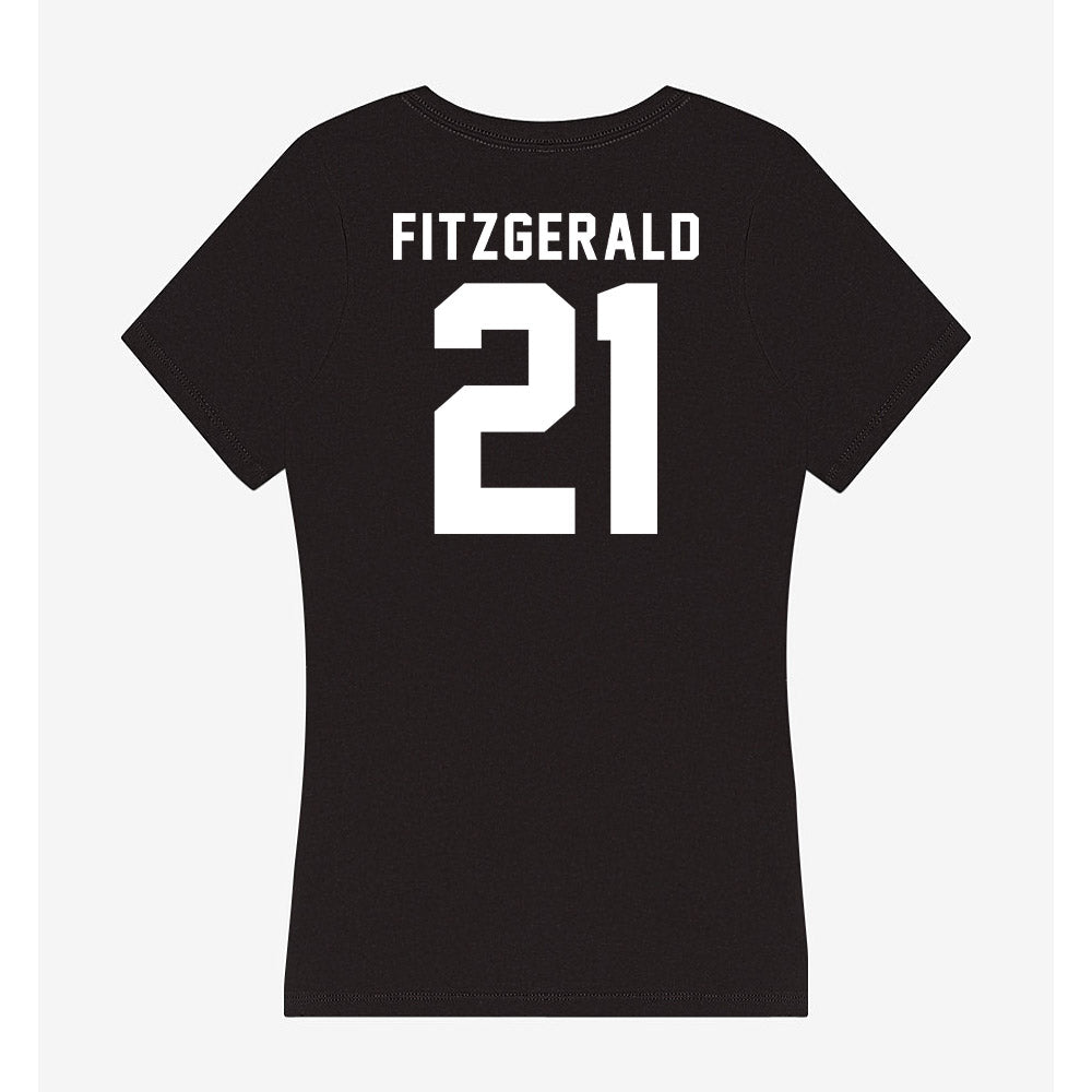 UW Green Bay - NCAA Men's Basketball : Brady Fitzgerald - Women's V-Neck T-Shirt-1