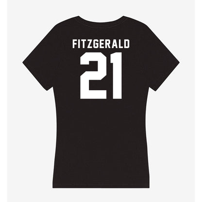 UW Green Bay - NCAA Men's Basketball : Brady Fitzgerald - Women's V-Neck T-Shirt-1