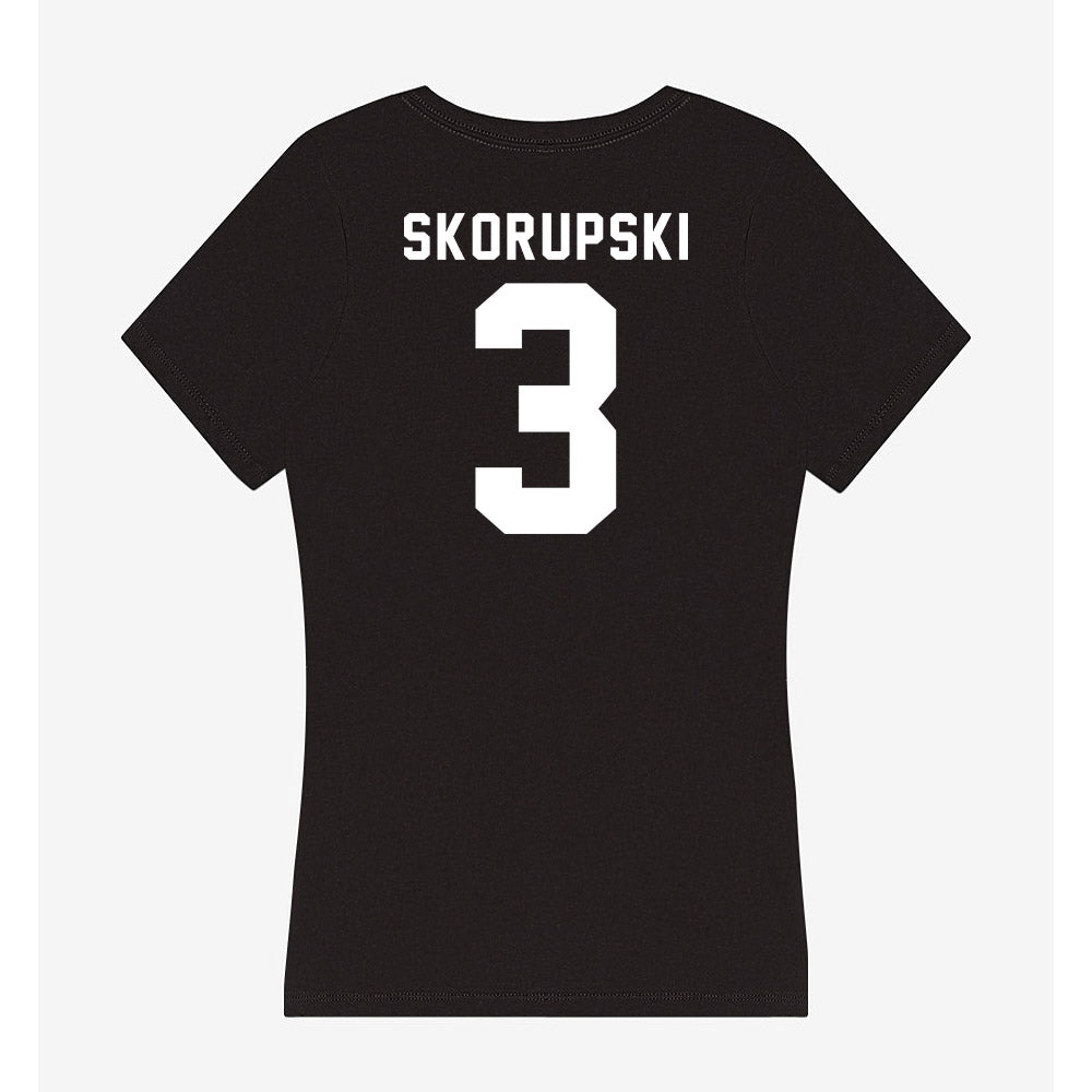 UW Green Bay - NCAA Women's Basketball : Madison Skorupski - Women's V-Neck T-Shirt-1
