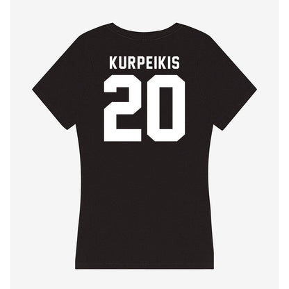 UW Green Bay - NCAA Women's Volleyball : Jessica Kurpeikis - Women's V-Neck T-Shirt-1