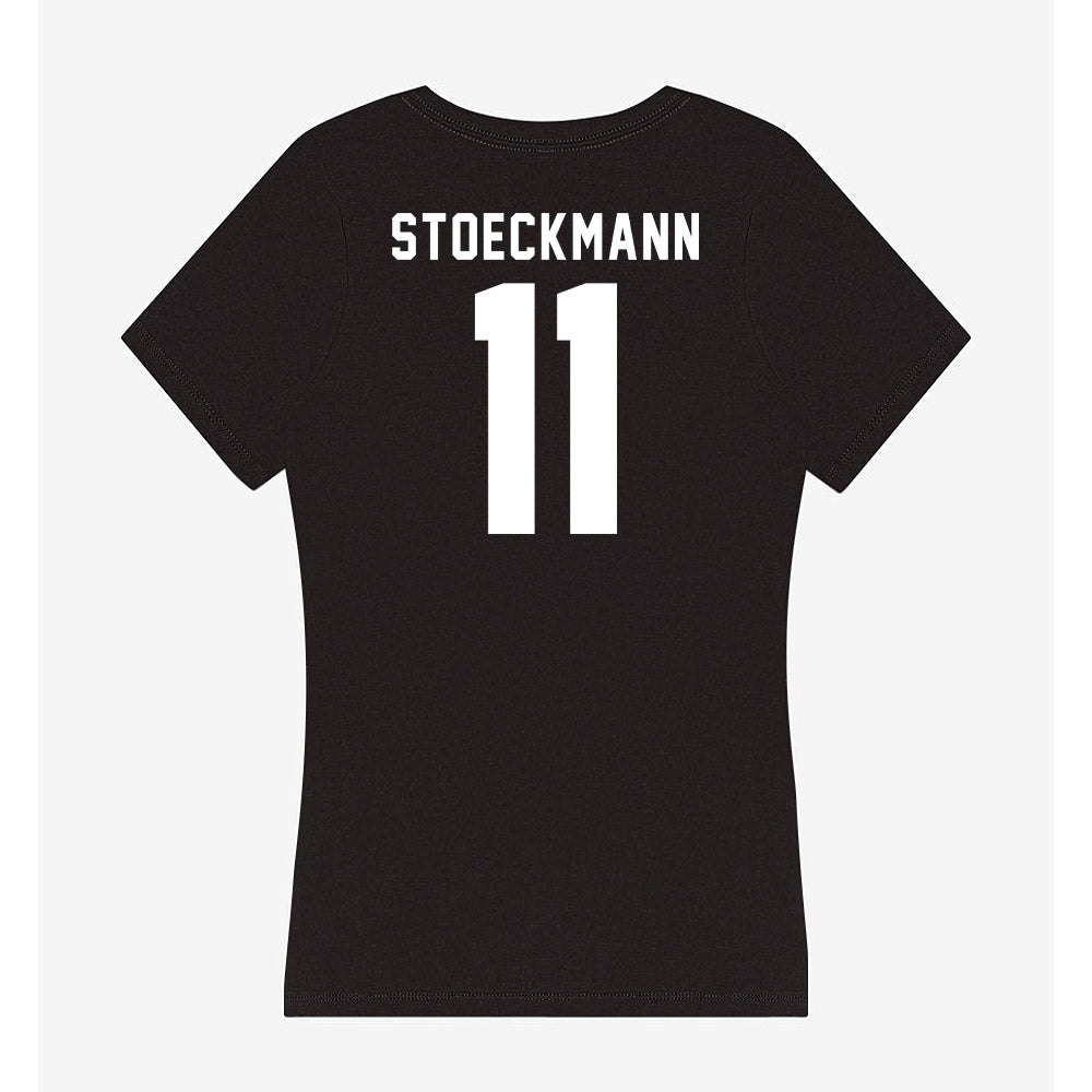UW Green Bay - NCAA Women's Soccer : Becca Stoeckmann - Women's V-Neck T-Shirt-1