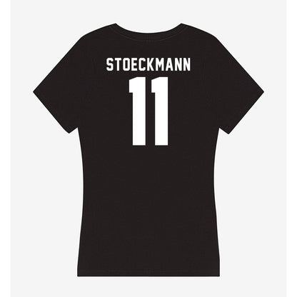 UW Green Bay - NCAA Women's Soccer : Becca Stoeckmann - Women's V-Neck T-Shirt-1