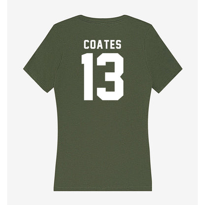UW Green Bay - NCAA Women's Soccer : Ella Coates - Women's V-Neck T-Shirt-1