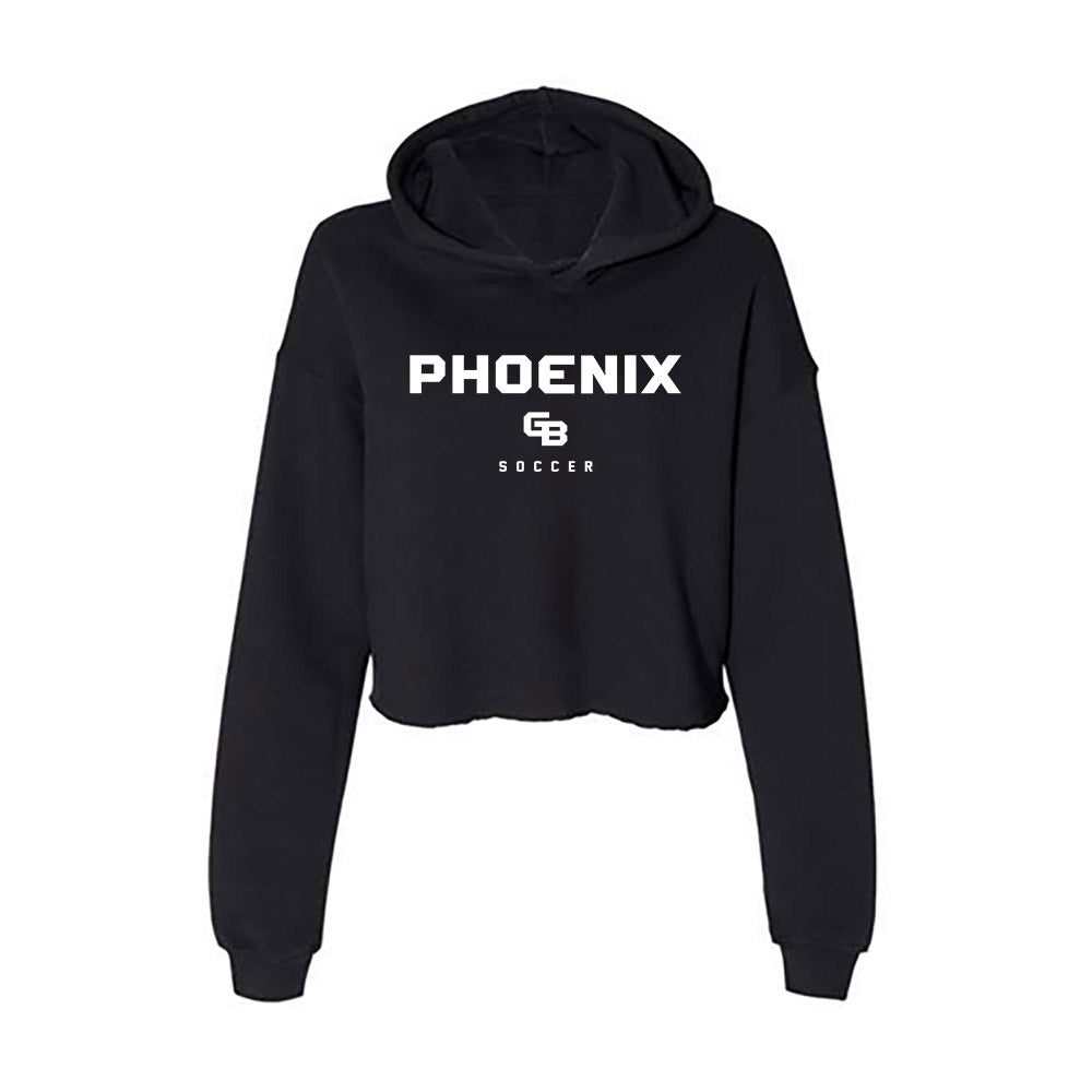 UW Green Bay - NCAA Women's Soccer : Aixa Helbringer-Escobar - Women's Crop Fleece Hoodie-0