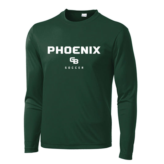 UW Green Bay - NCAA Men's Soccer : Baylor Denu - Activewear Long Sleeve T-Shirt