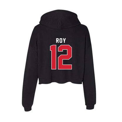 Illinois State - NCAA Football : Gage Roy - Women's Crop Fleece Hoodie-1