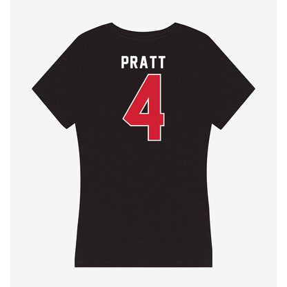 Illinois State - NCAA Women's Basketball : Jaeden Pratt - Women's V-Neck T-Shirt-1