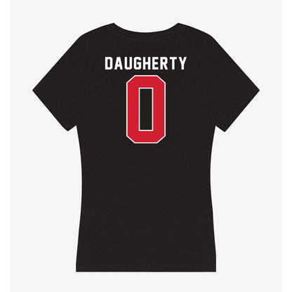 Illinois State - NCAA Men's Basketball : Jack Daugherty - Women's V-Neck T-Shirt-1