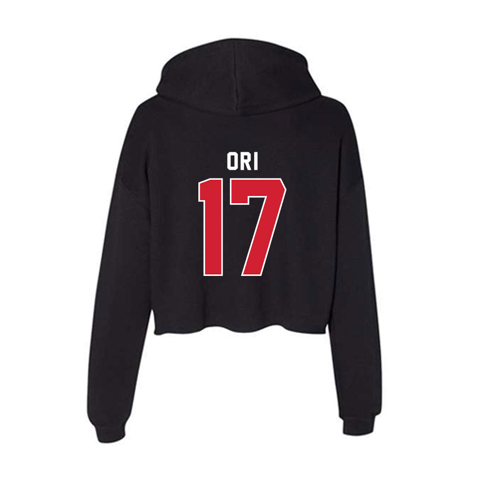 Illinois State - NCAA Football : Nick Ori - Women's Crop Fleece Hooded Sweatshirt-1