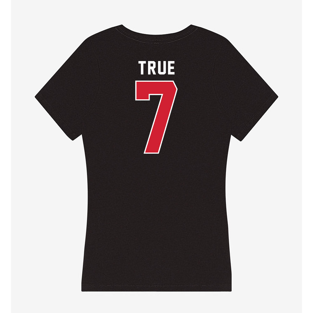 Illinois State - NCAA Football : Nick True - Women's V-Neck T-Shirt-1