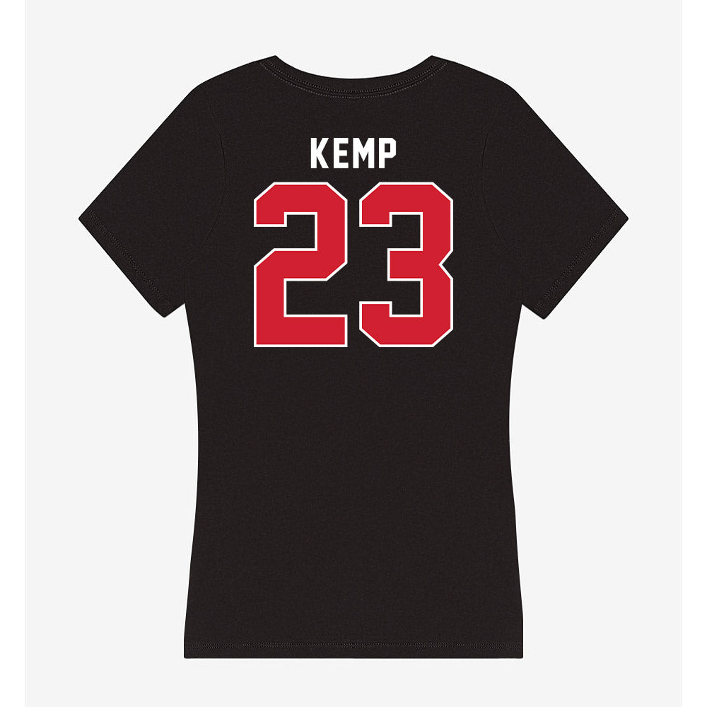 Illinois State - NCAA Softball : Gracelyn Kemp - Women's V-Neck T-Shirt-1