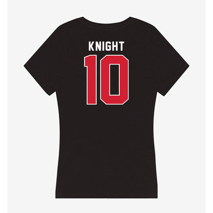 Illinois State - NCAA Football : Andrew Knight - Women's V-Neck T-Shirt-1
