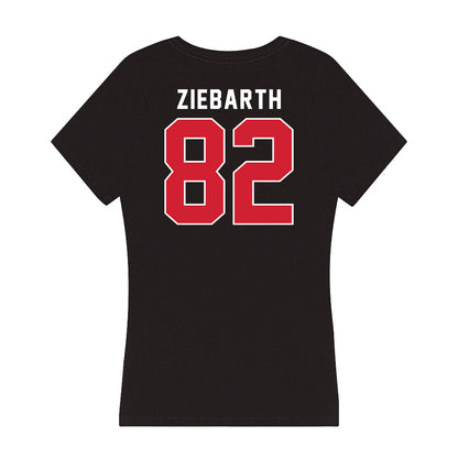 Illinois State - NCAA Football : Max Ziebarth - Women's V-Neck T-Shirt-1