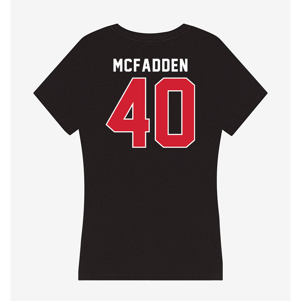 Illinois State - NCAA Football : Diesel McFadden - Women's V-Neck T-Shirt-1