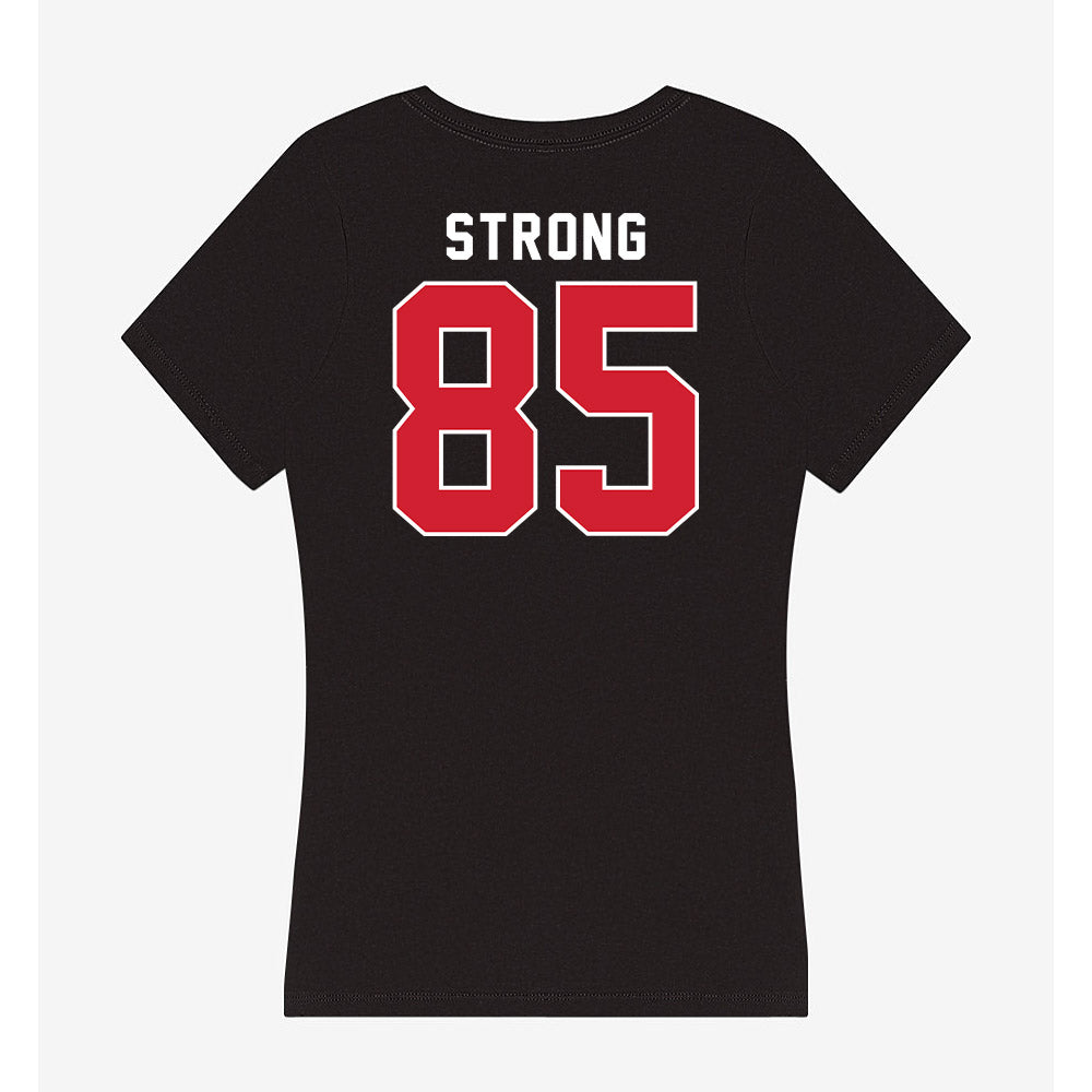Illinois State - NCAA Football : Will Strong - Women's V-Neck T-Shirt-1