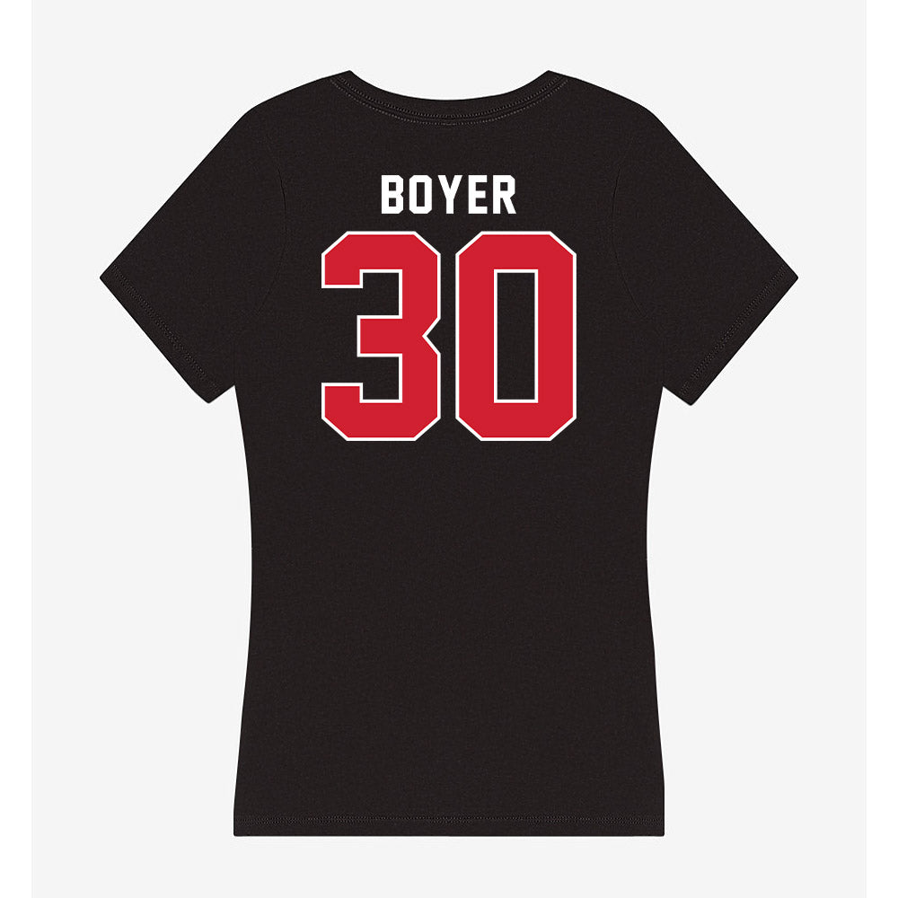 Illinois State - NCAA Softball : Ella Boyer - Women's V-Neck T-Shirt-1