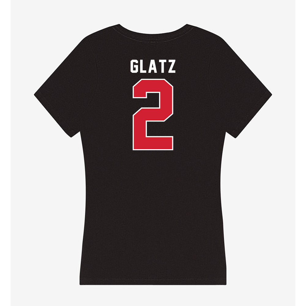 Illinois State - NCAA Football : Seth Glatz - Women's V-Neck T-Shirt-1