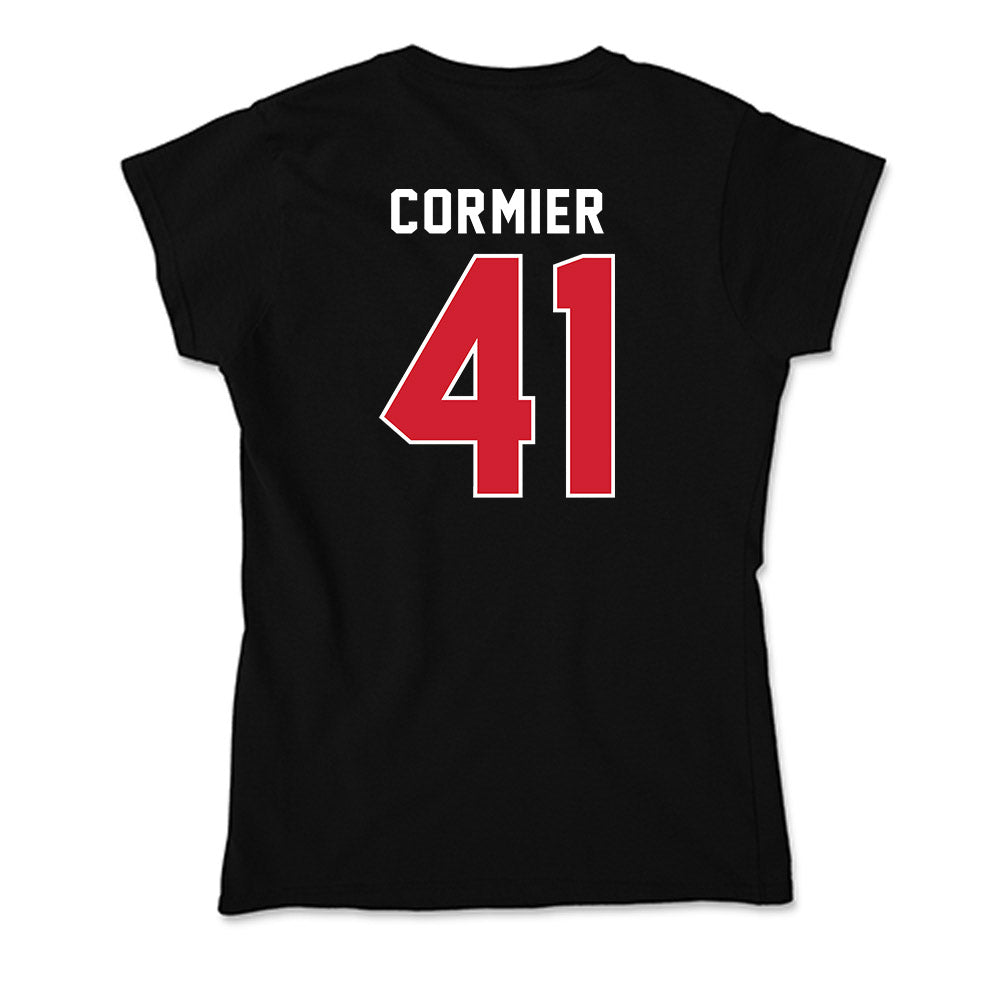 Illinois State - NCAA Baseball : Carson Cormier - Soft Style Women’s T-Shirt-1