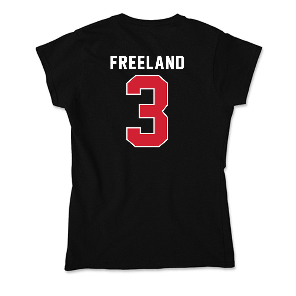 Illinois State - NCAA Softball : Saveea Freeland - Soft Style Women’s T-Shirt-1