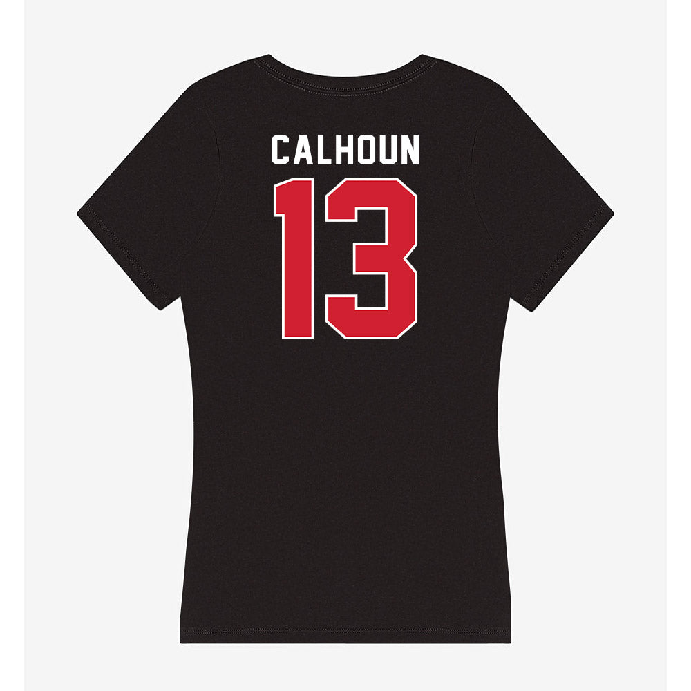Illinois State - NCAA Softball : Morgan Calhoun - Women's V-Neck T-Shirt-1
