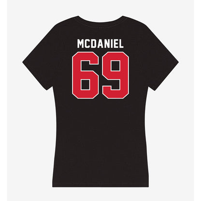 Illinois State - NCAA Football : Mezziahs McDaniel - Women's V-Neck T-Shirt-1