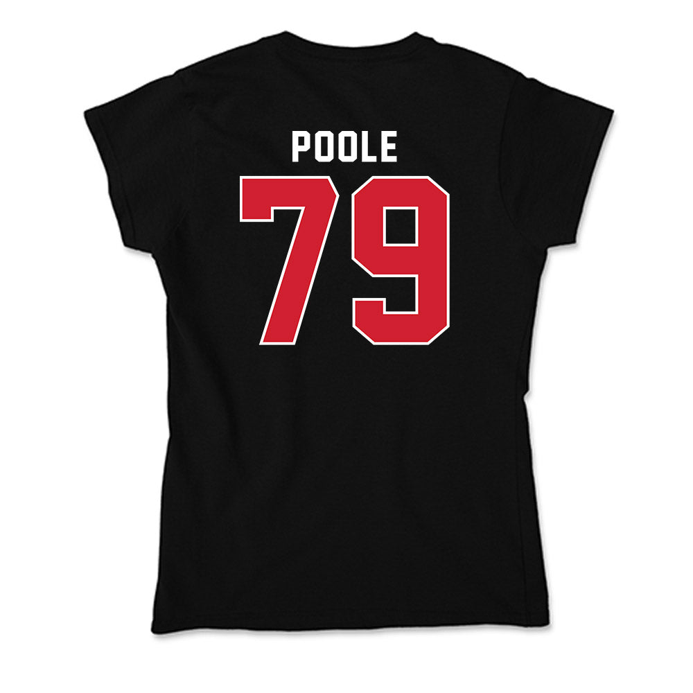Illinois State - NCAA Football : Zach Poole - Soft Style Women’s T-Shirt-1