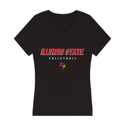 Illinois State - NCAA Women's Volleyball : Sidney Wright - Women's V-Neck T-Shirt-0