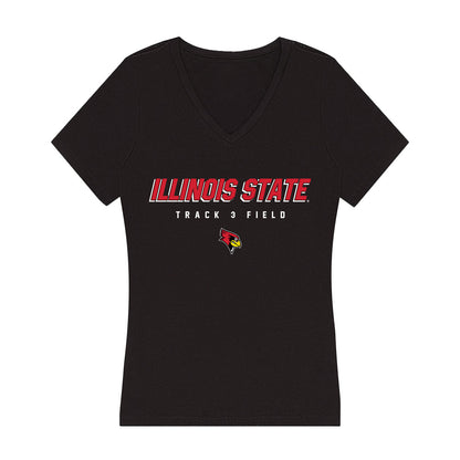 Illinois State - NCAA Men's Track & Field : Isaias Lopez - Women's V-Neck T-Shirt-0
