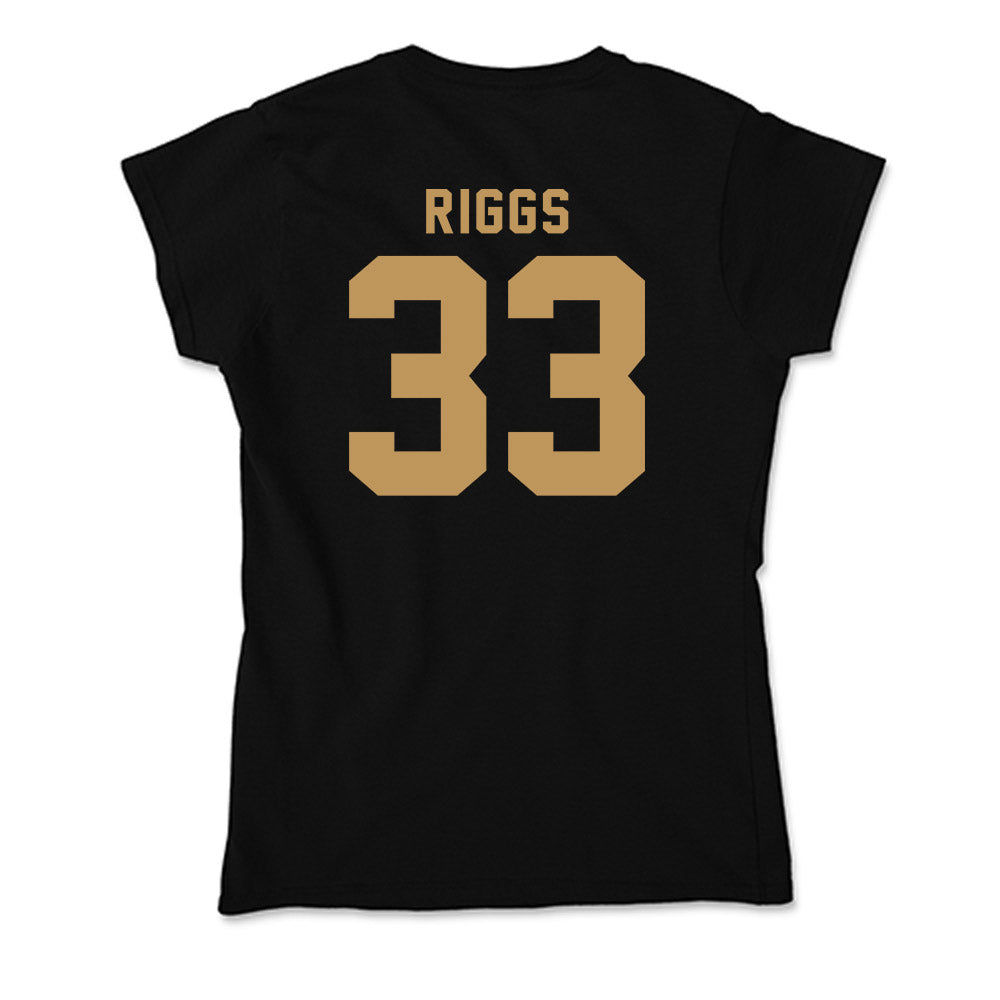 Oakland - NCAA Baseball : Luke Riggs - Soft Style Women’s T-Shirt-1