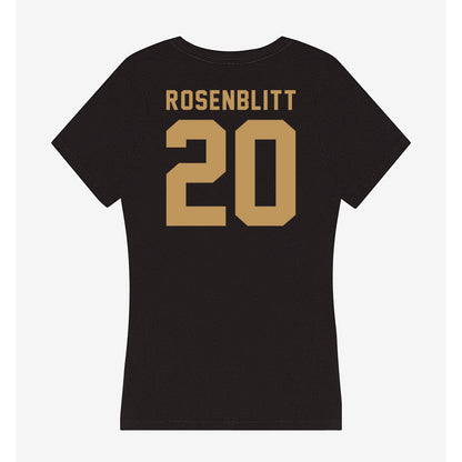Oakland - NCAA Baseball : Josh Rosenblitt - Women's V-Neck T-Shirt-1