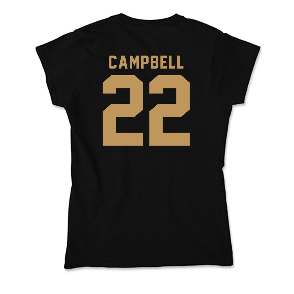 Oakland - NCAA Women's Soccer : Mary Taylor Campbell - Soft Style Women’s T-Shirt-1