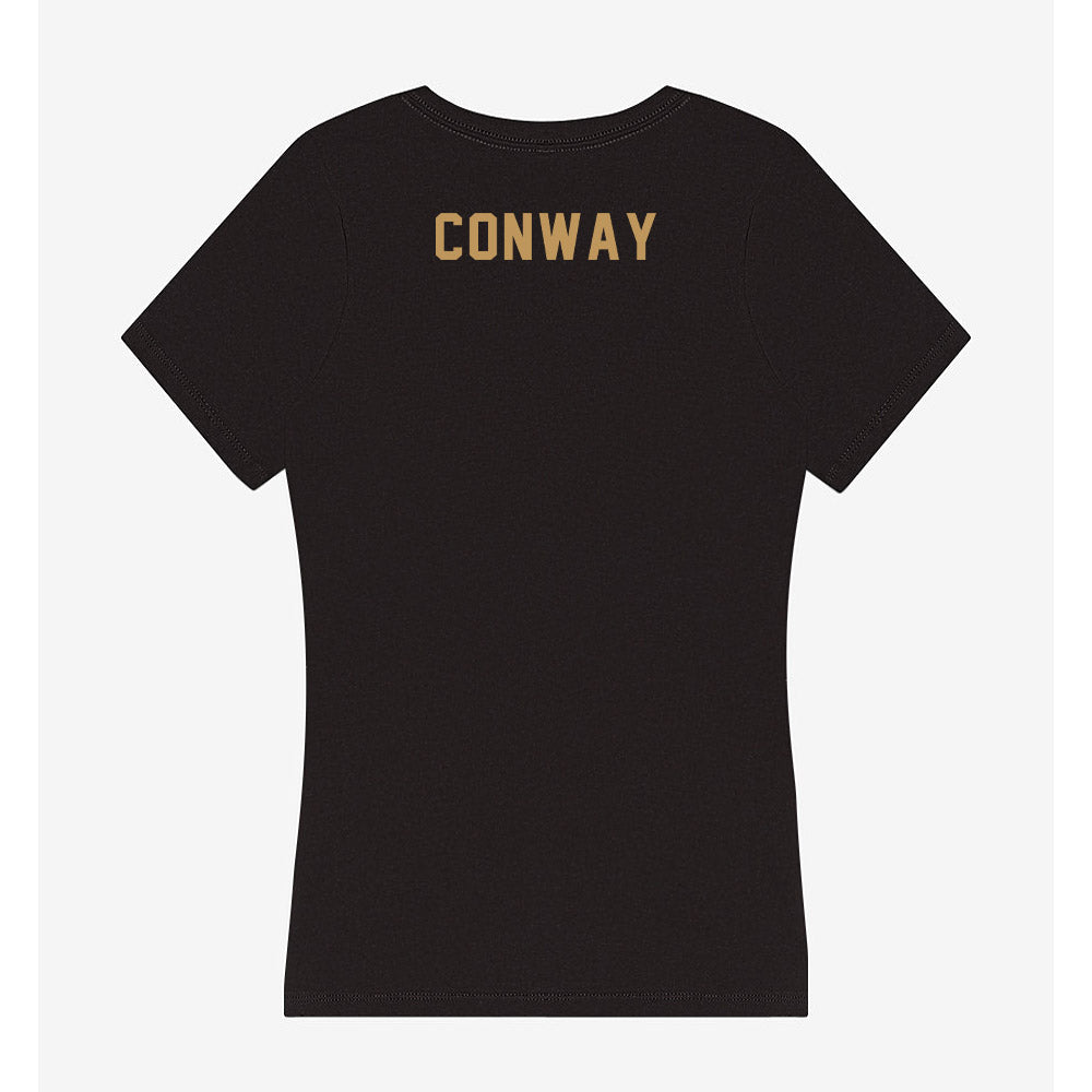 Oakland - NCAA Women's Track & Field : Maia Conway - Women's V-Neck T-Shirt-1