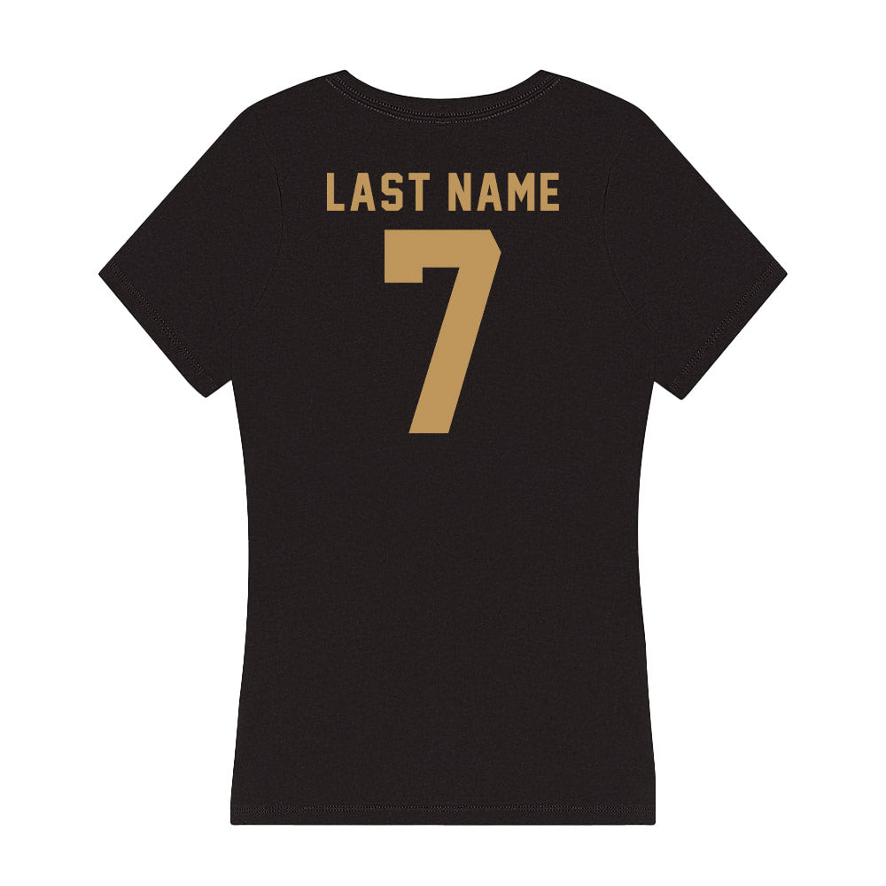 Oakland - NCAA Men's Basketball : Isaiah Jones - Women's V-Neck T-Shirt-1