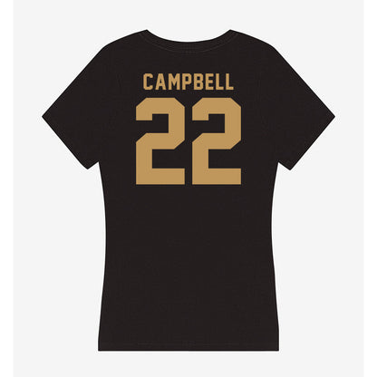 Oakland - NCAA Women's Soccer : Mary Taylor Campbell - Women's V-Neck T-Shirt-1