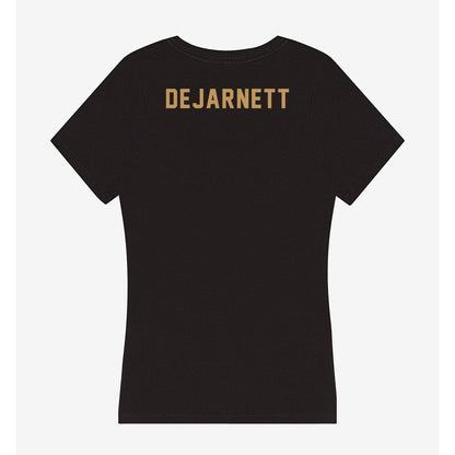 Oakland - NCAA Women's Track & Field : Desteny DeJarnett - Women's V-Neck T-Shirt-1