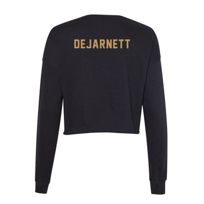 Oakland - NCAA Women's Track & Field : Desteny DeJarnett - Women's Cropped Crew Fleece-1