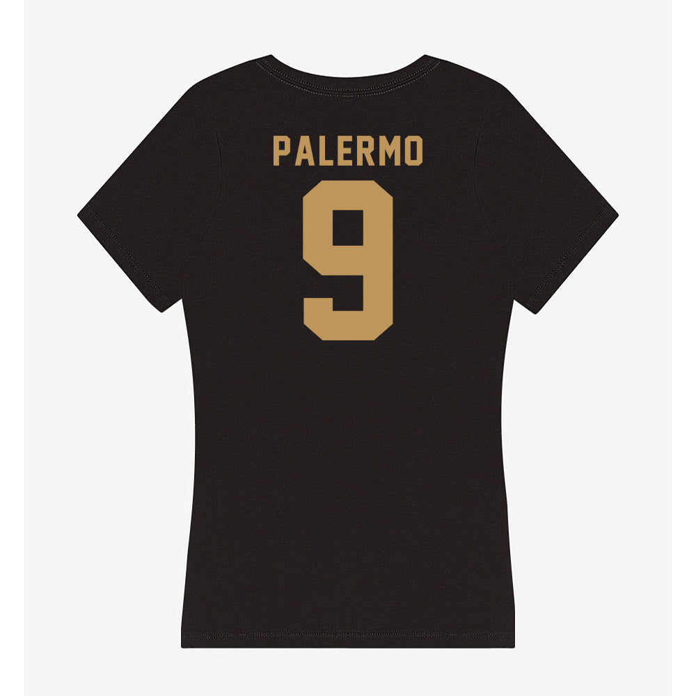 Oakland - NCAA Baseball : Mason Palermo - Women's V-Neck T-Shirt-1