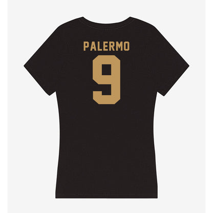 Oakland - NCAA Baseball : Mason Palermo - Women's V-Neck T-Shirt-1