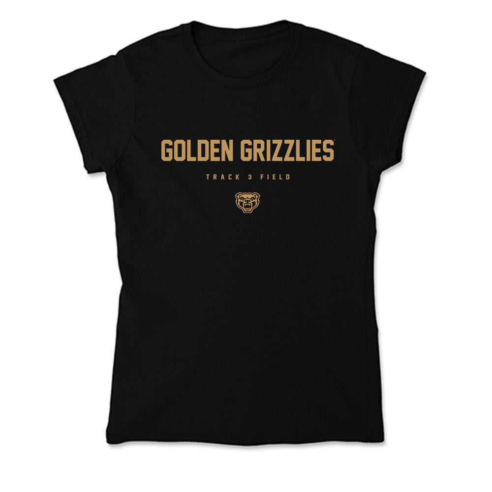 Oakland - NCAA Men's Track & Field : Evan Bryan - Soft Style Women’s T-Shirt-0