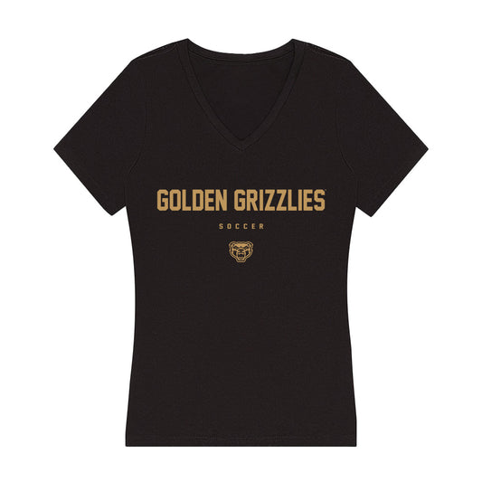 Oakland - NCAA Women's Soccer : Corinne Jenkins - Women's V-Neck T-Shirt-0