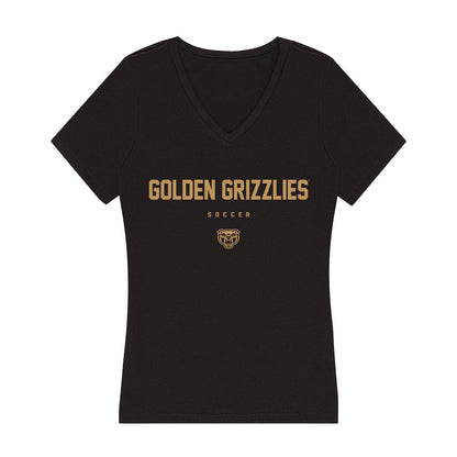 Oakland - NCAA Women's Soccer : Isabella Bierod - Women's V-Neck T-Shirt-0