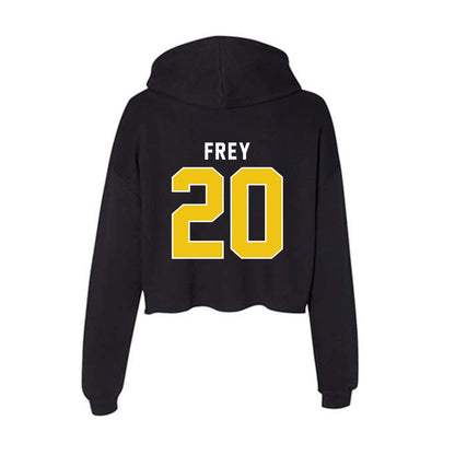 La Salle - NCAA Women's Soccer : Ella Frey Frey - Women's Crop Fleece Hoodie-1