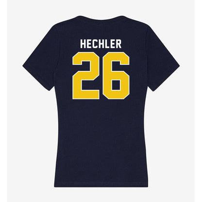 La Salle - NCAA Women's Lacrosse : Quinn Hechler - Women's V-Neck T-Shirt-1